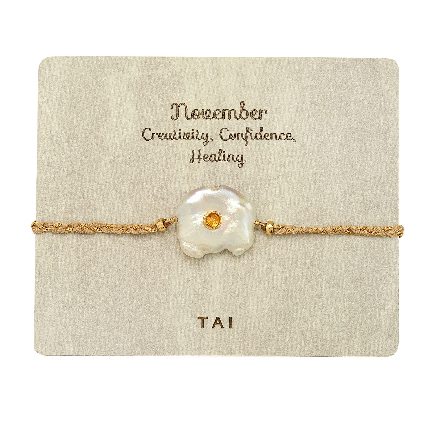 Birthstone Baroque Pearl Bracelet - Image 10