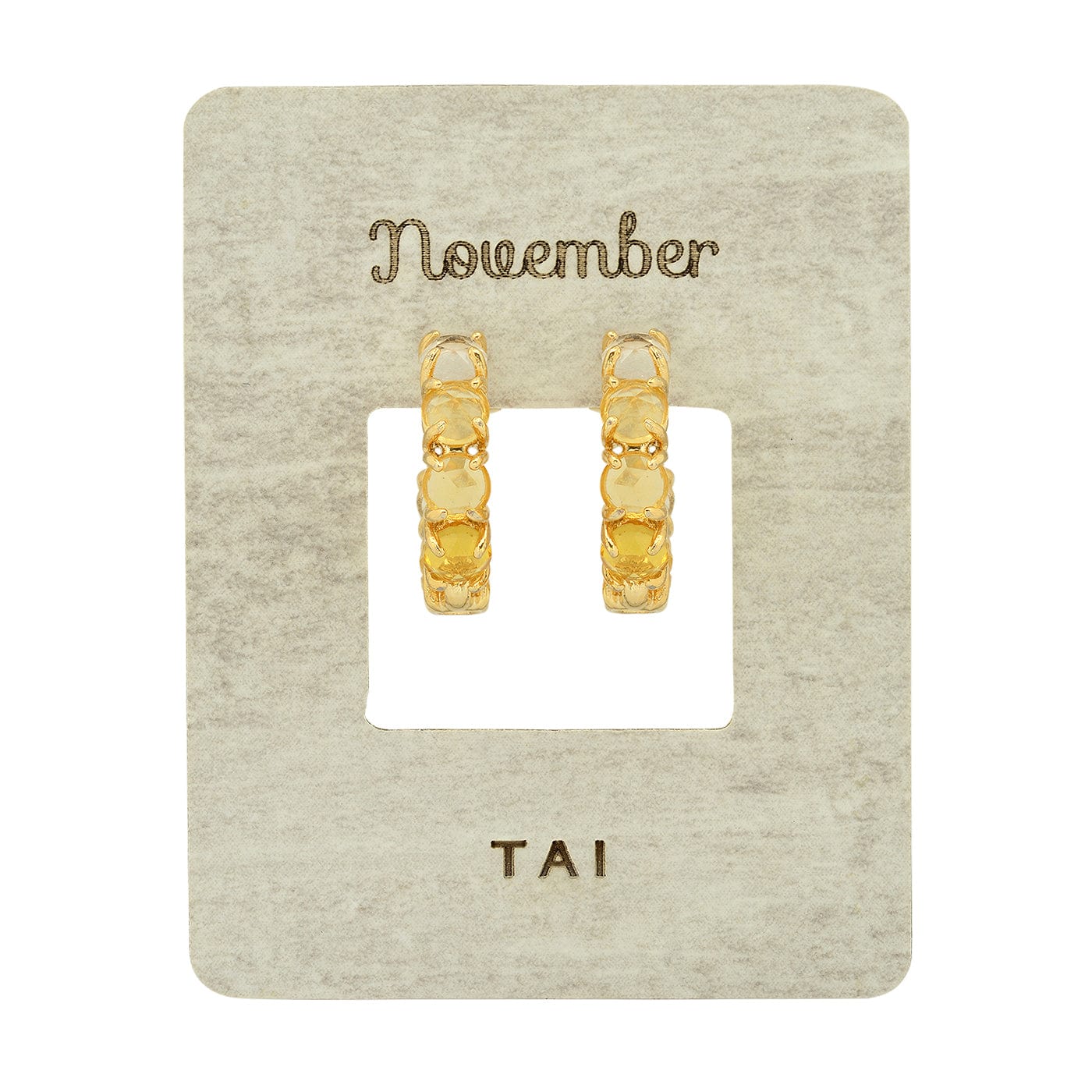 Birthstone Huggies - Image 14