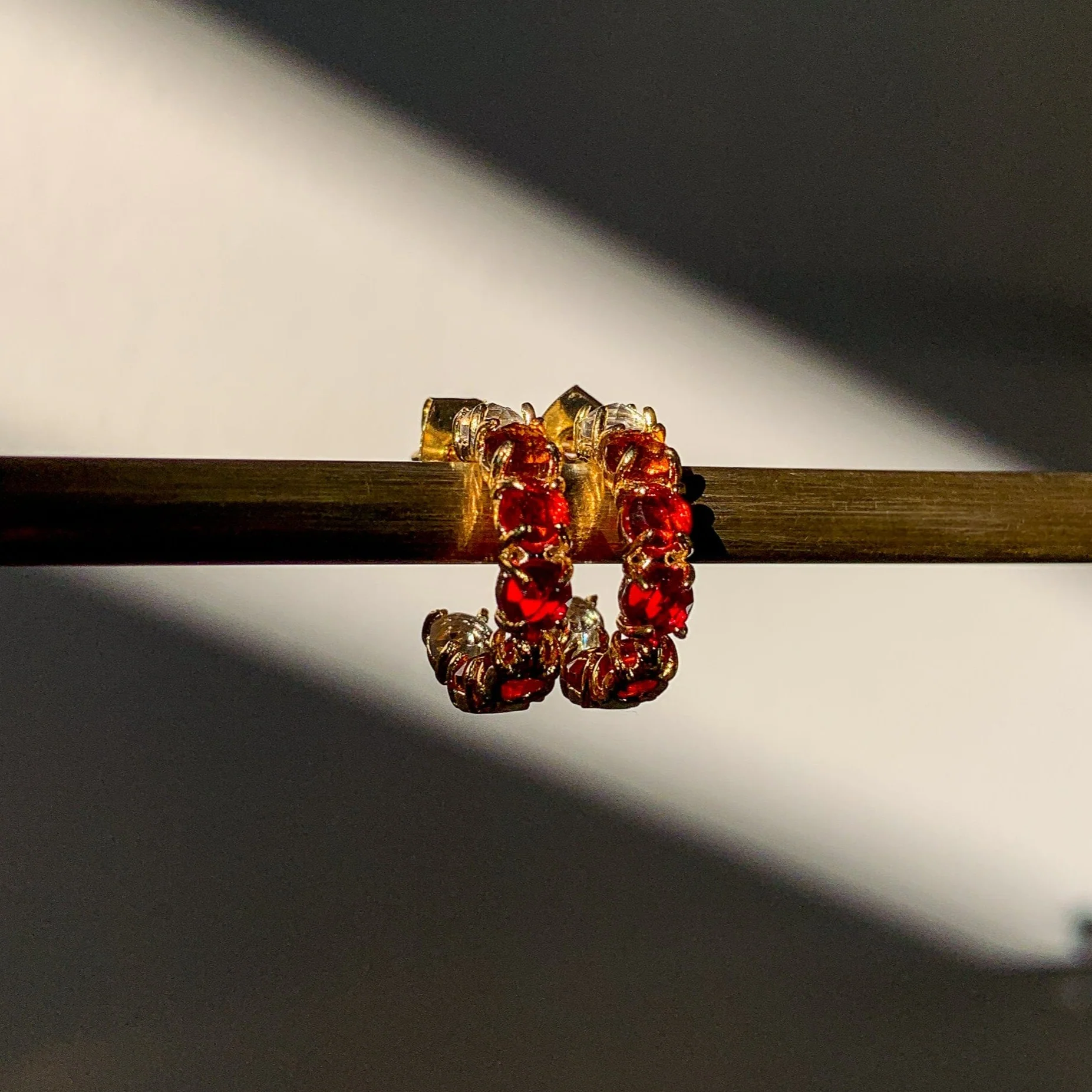 Birthstone Huggies - Image 3