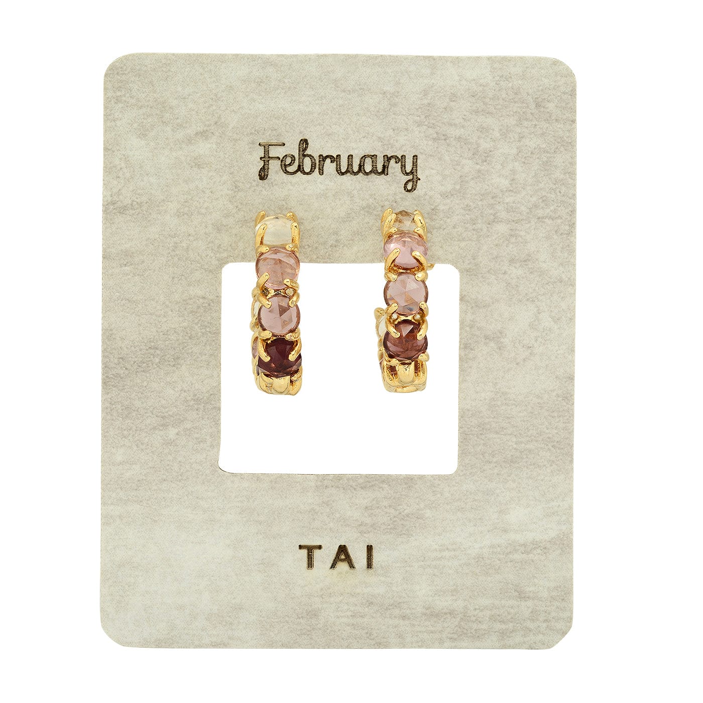 Birthstone Huggies - Image 5