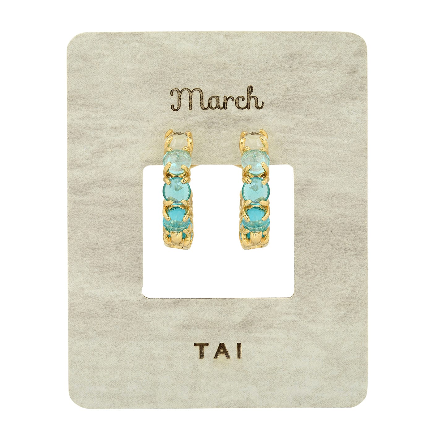 Birthstone Huggies - Image 6