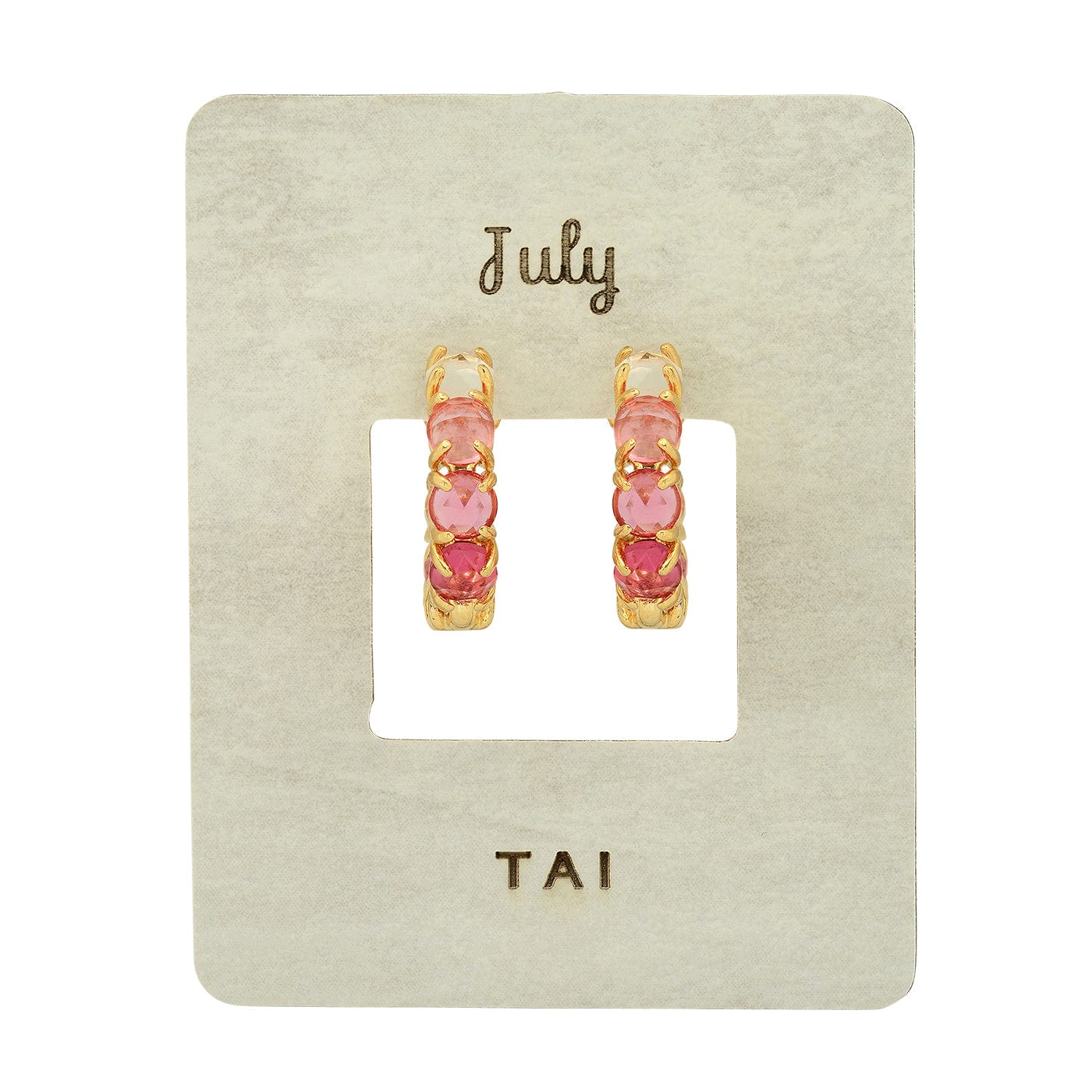 Birthstone Huggies - Image 9
