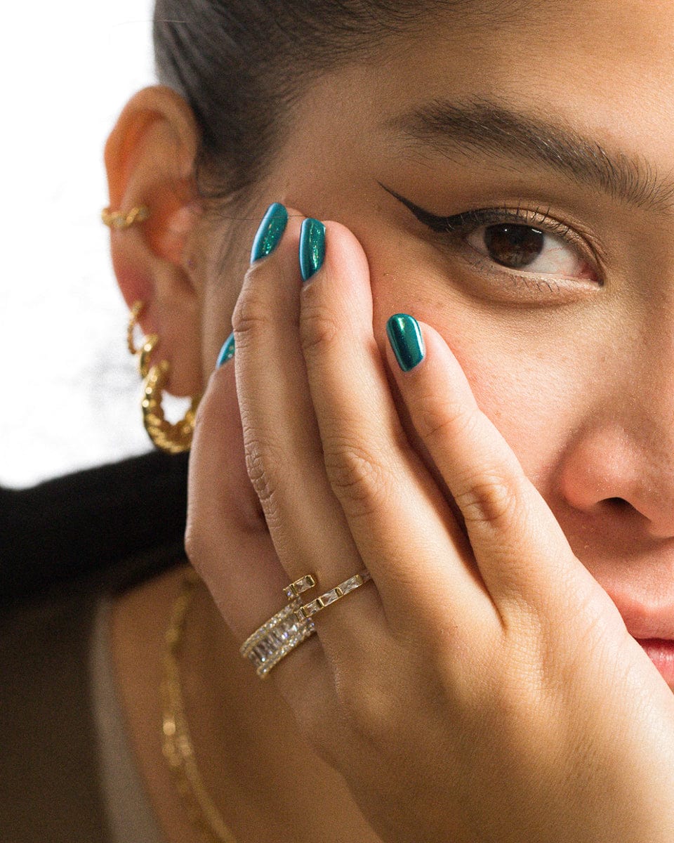 CZ Wrap Ring - Image 3