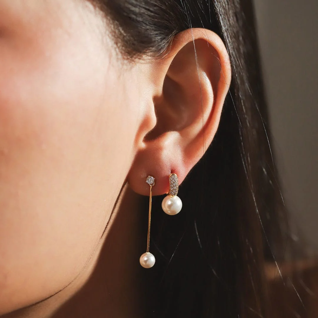 Duet Dangle Earrings - Image 3