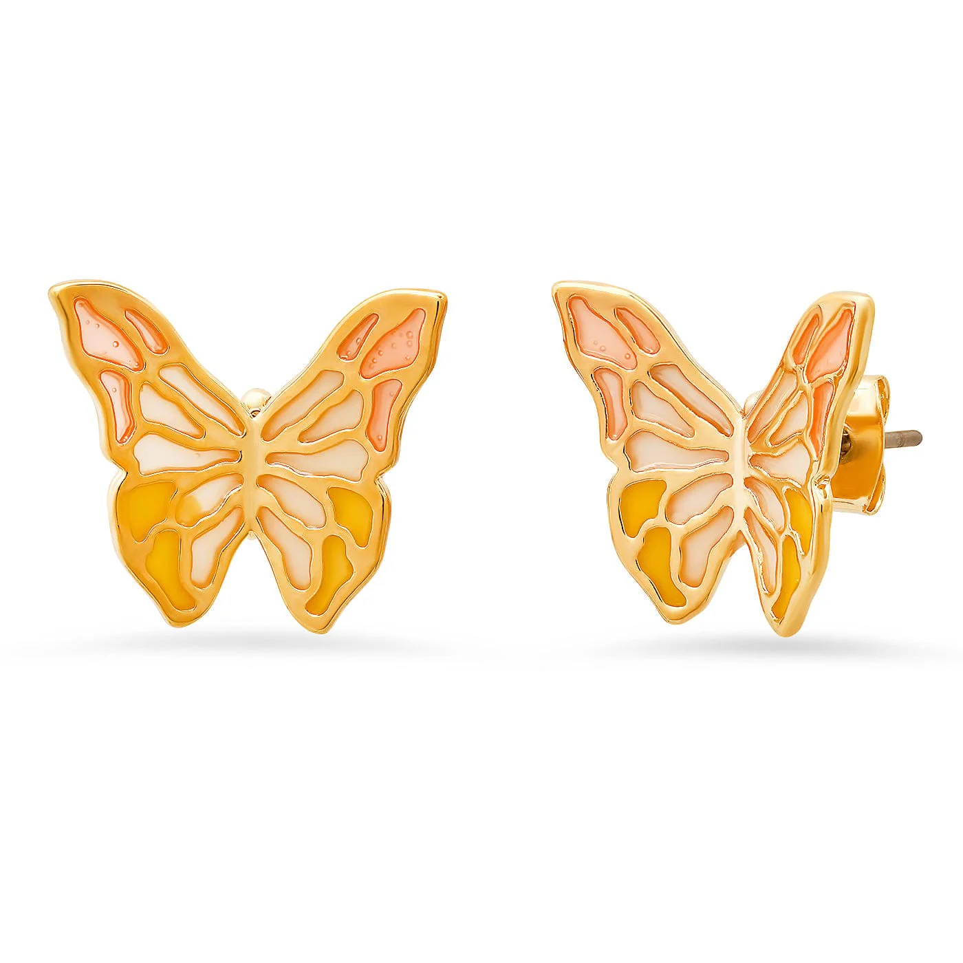 Sunrise Butterfly Enamel Studs - Image 4