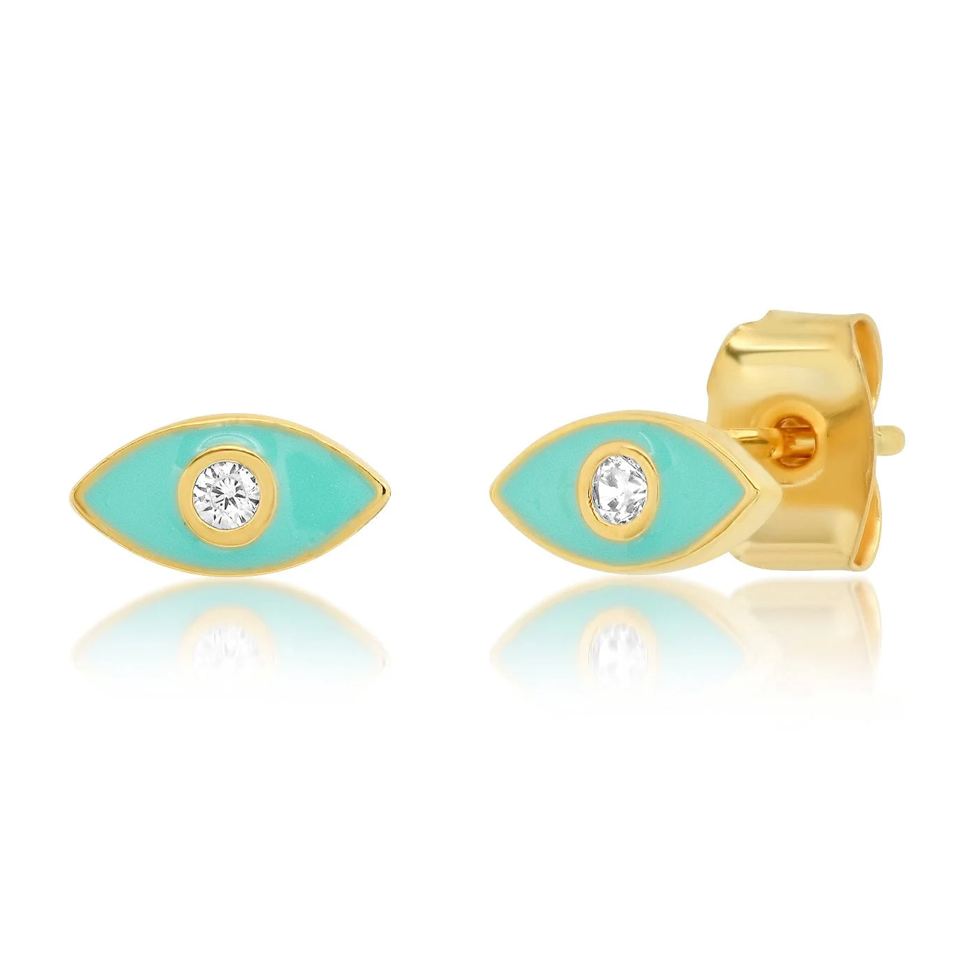 Enamel Eye Stud - Image 3