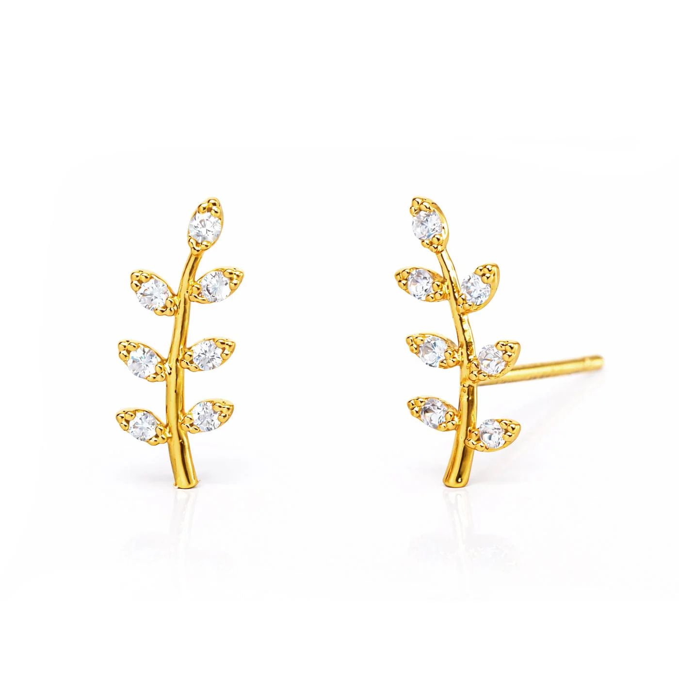 Leaf Earrings - Image 3
