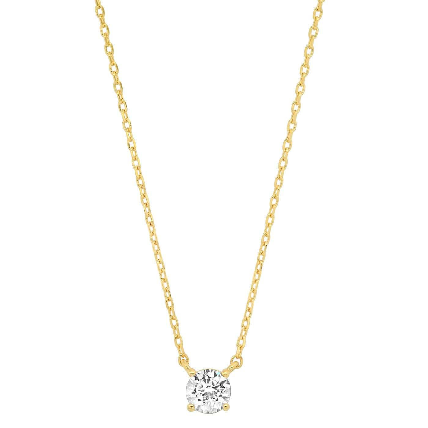 Simple Chain with Small Round Cut CZ - Image 3