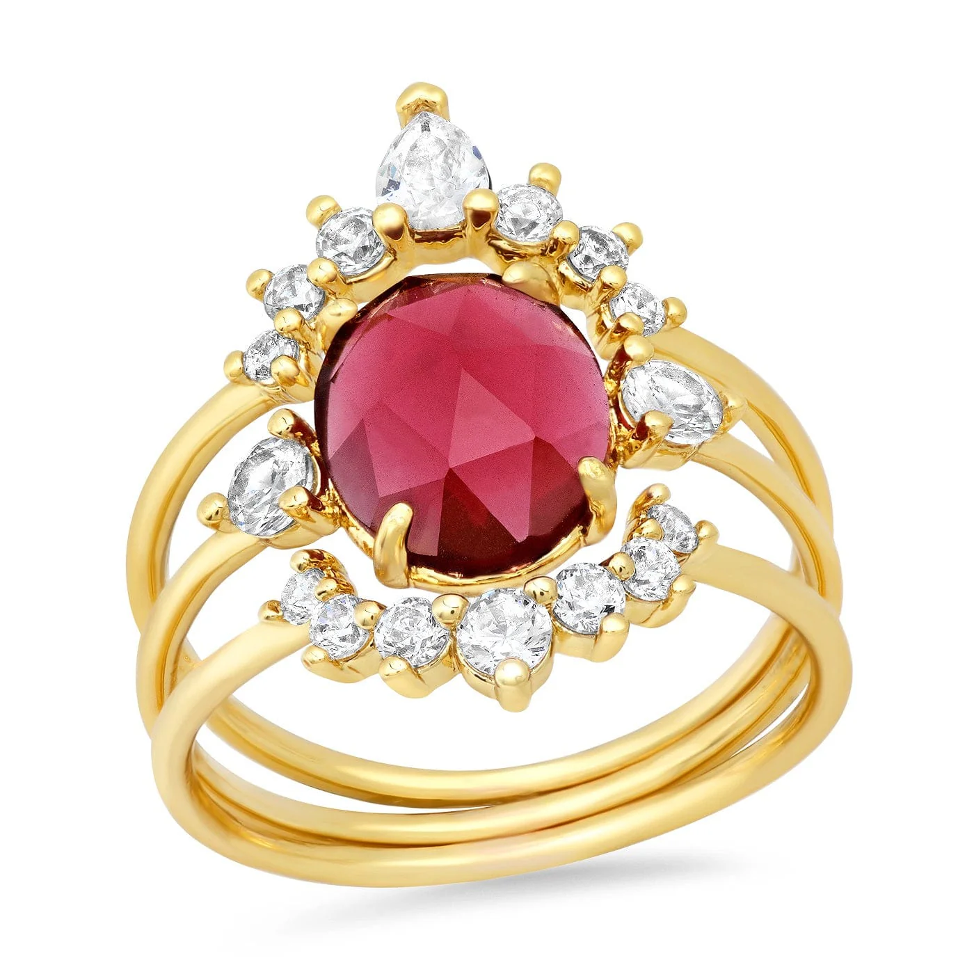 Vintage Birthstone Ring Set - Image 11