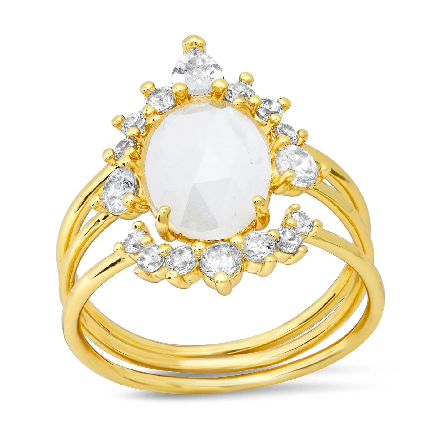 Vintage Birthstone Ring Set - Image 8