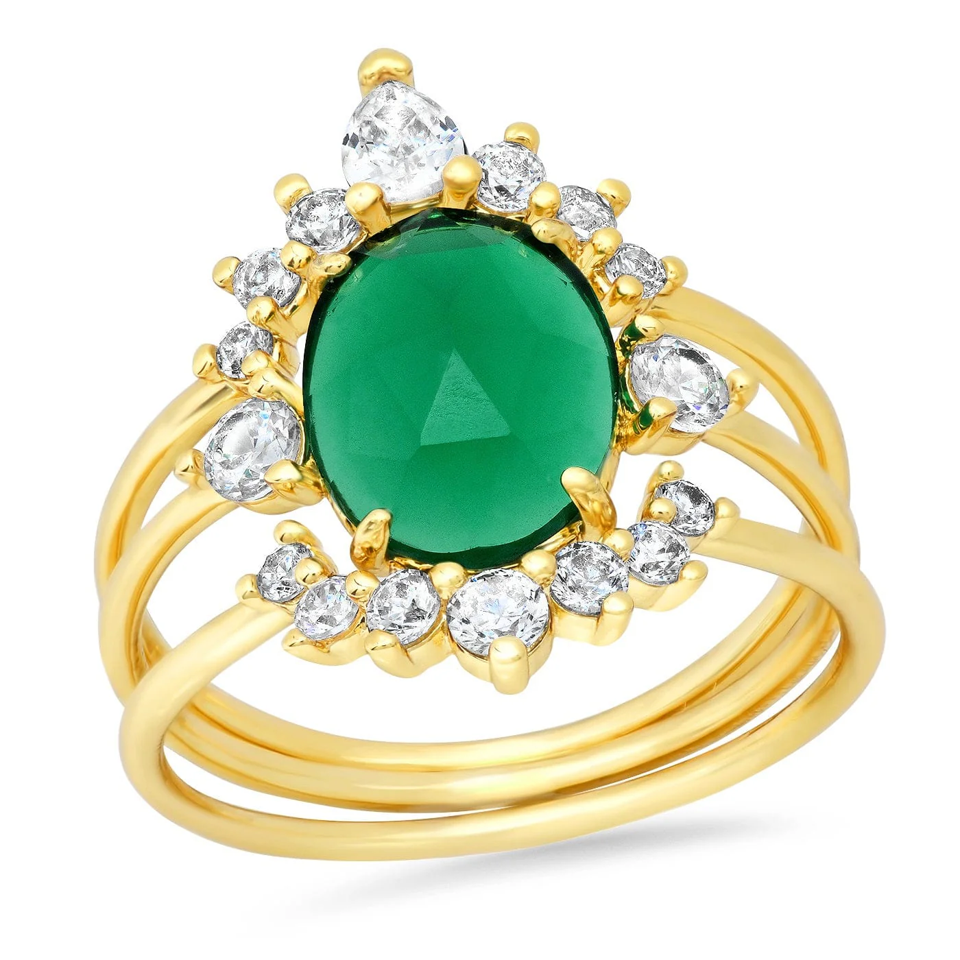 Vintage Birthstone Ring Set - Image 9