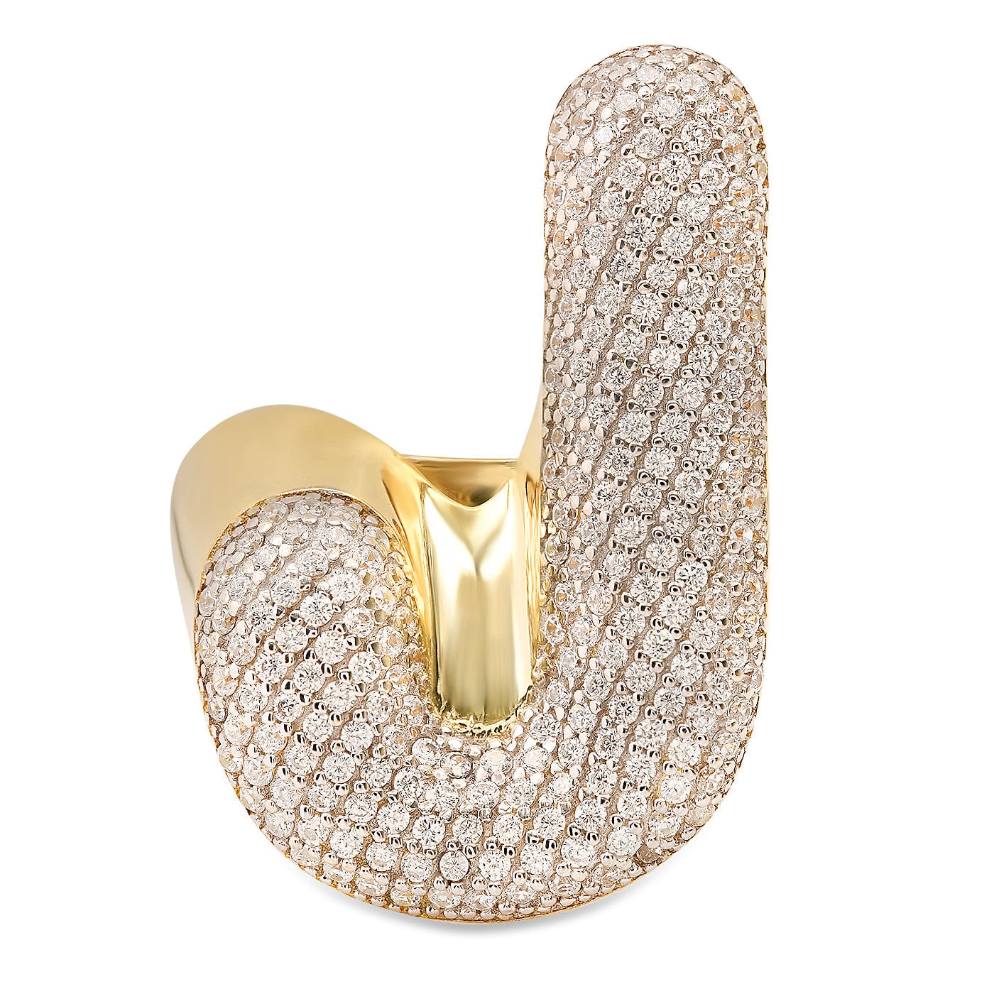 Twinkling Monogram Ring - Image 10
