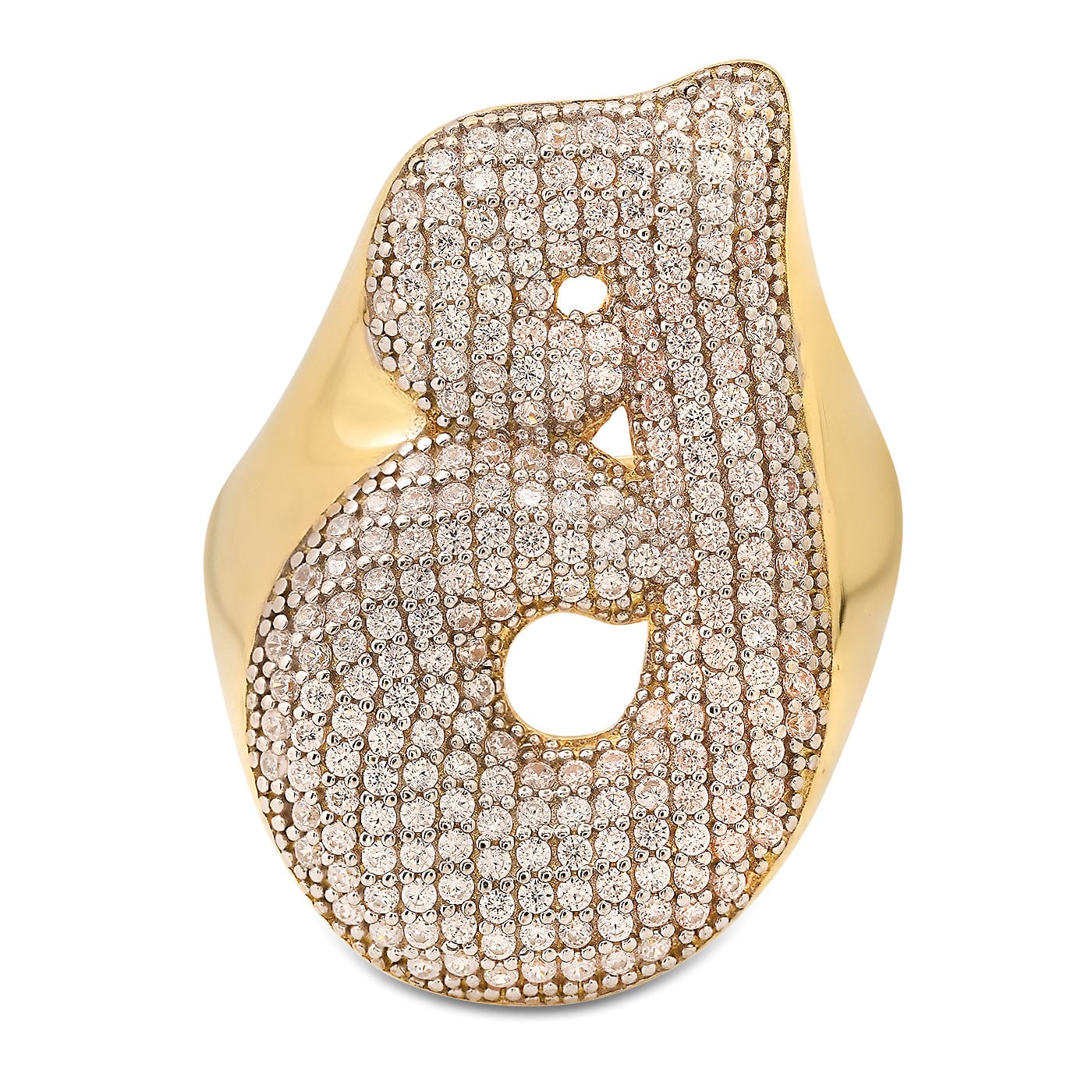 Twinkling Monogram Ring - Image 9